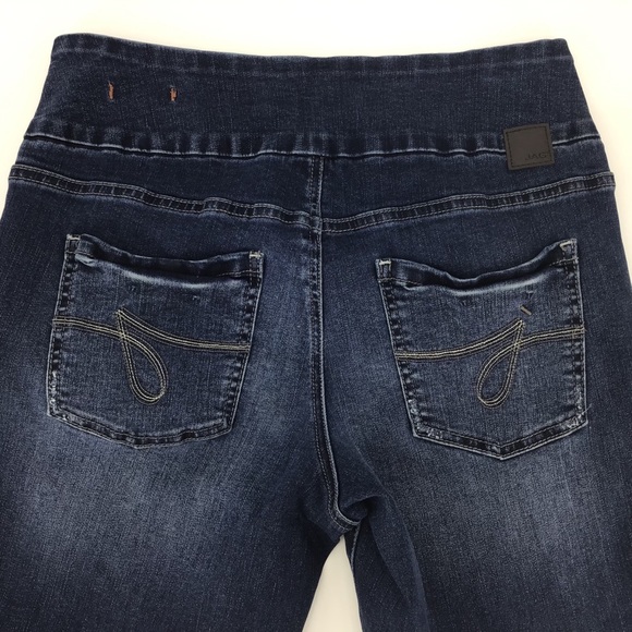 Jag Jeans Lewis Straight Cuff Blue Ankle Jeans, 8 - Picture 6 of 16
